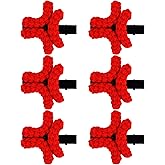 Framendino, 6 Pack Anger Hair Clip Red Plush Cartoon Duckbill Barrette Fun Emotional Hairclips Accessory for Women