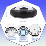 JRD&BS WINL LED Hover Football Toy Gifts for Boys 3-12 Years Old Black Style 2 view 6