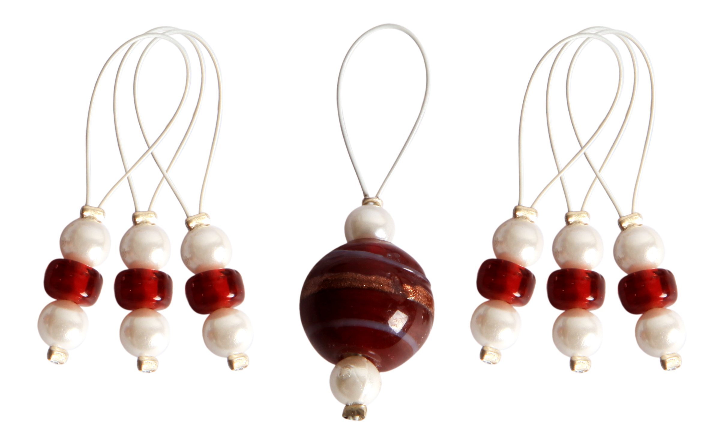 KnitPro KP10935 Zooni: Bead Stitch Markers: Amaryllis, 1 — image 1