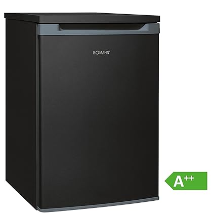 Bomann VS 354 Vollraumkühlschrank EEK A++, 130 L, HxBxT: 86x55x56,8 cm, 88 kWh/Jahr, Türanschlag wechselbar, stufenlose Tempe