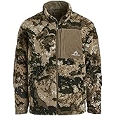 Pnuma Outdoors Highpoint Jacket, Caza Camo, Berber Fleece, Wind Block, Polygiene OdorCrunch, DWR Finish (HP-JK-OV)