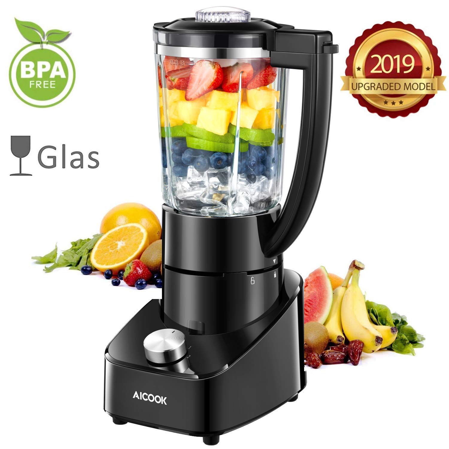 AICOOK Blender MultiFunctional 700W Smoothie Maker and Mixer for