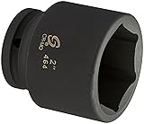 SUNEX TOOLS 464 3/4" Drive Standard 6 Point Impact