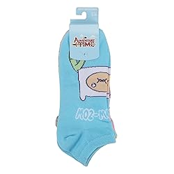 Bioworld Adventure Time Characters 5-Pair Women's