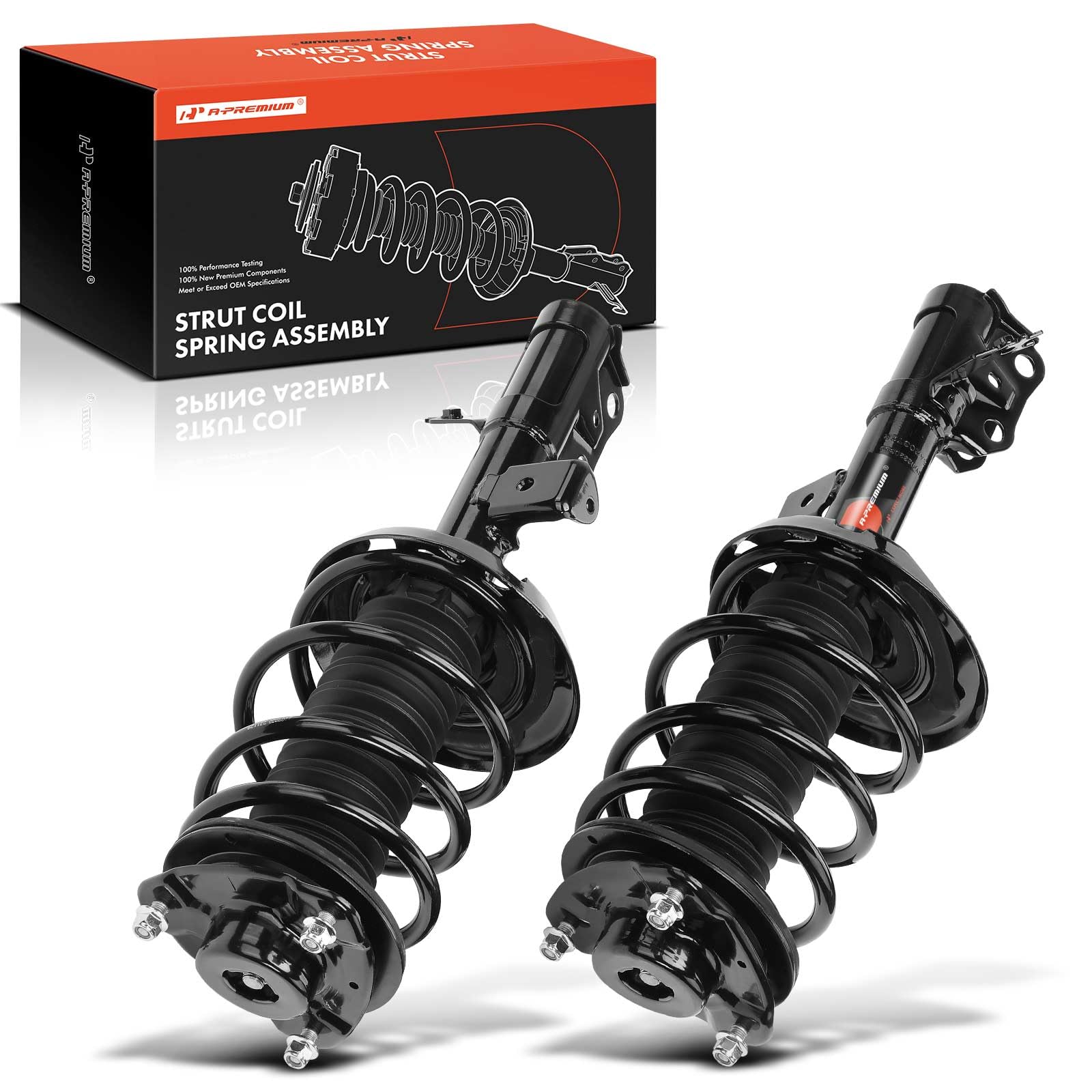 Photo 1 of A-Premium Front Pair (2) Complete Strut and Coil Spring Assembly Compatible with Toyota Camry 2018-2023, Driver and Passenger Side