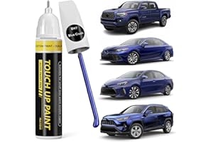 Pholeon ((8W7) Blue Crush Metallic) Touch Up Paint for Toyota, Car Paint Scratch Repair Kit, 2 in 1 Premium Scratch Remover Pen with Exact Color-Matched