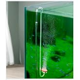 Clscea Acrylic CO2 Diffuser for Aquarium Planted Tank, Hooked version-30cm