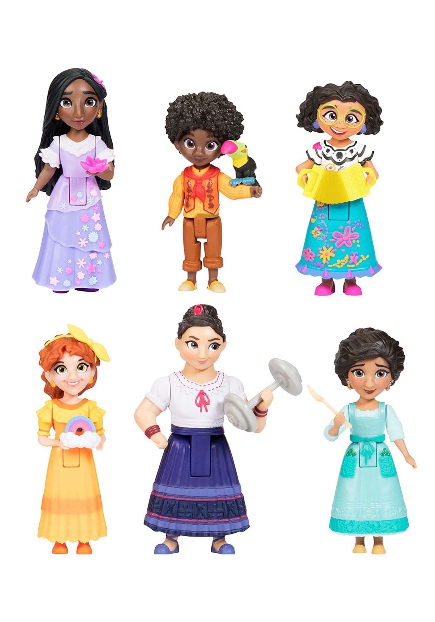 Disney Encanto Jakks Pacific Small Doll 6Pk CS (Net)