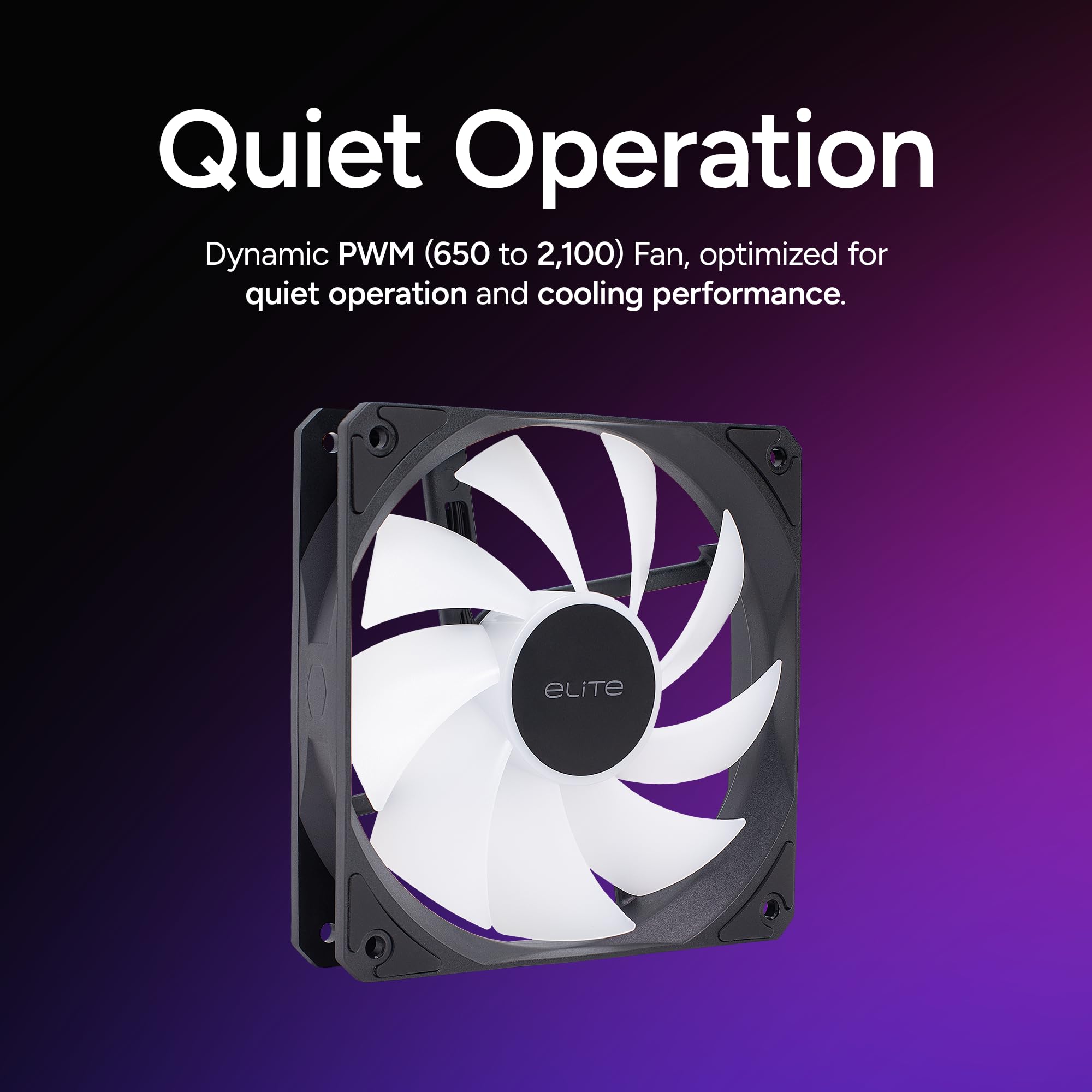 Cooler Master 360 Elite Liquid CPU Liquid Cooler, Dual-Chamber Pump, Customizable aRGB Lighting, Maintenance-Free, AMD Ryzen 9 AM5|4, Intel Ultra 9 LGA 1851|1700 Design by Cooler Master