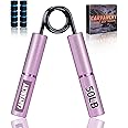 Grip Strength Trainer Set, 50-300LB(6 Pack), Wrist Forearm Strengthener, Metal No Slip, Hand Grip Gripper Strengthener for Strength Training and Exercise, Hand Workout Squeezer Grip Strength