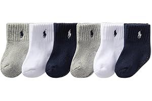 Polo Ralph Lauren Boys' Baby Sport Quarter Sock
