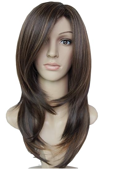 Wigbuy 4ah27 30 Long Layered Shoulder Length Synthetic Hair Fiber