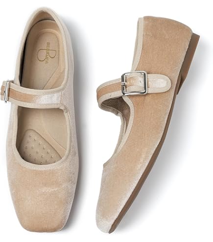 Amazon.com | FOWT D'Orsay Ballet Flats Shoes for Women Closed