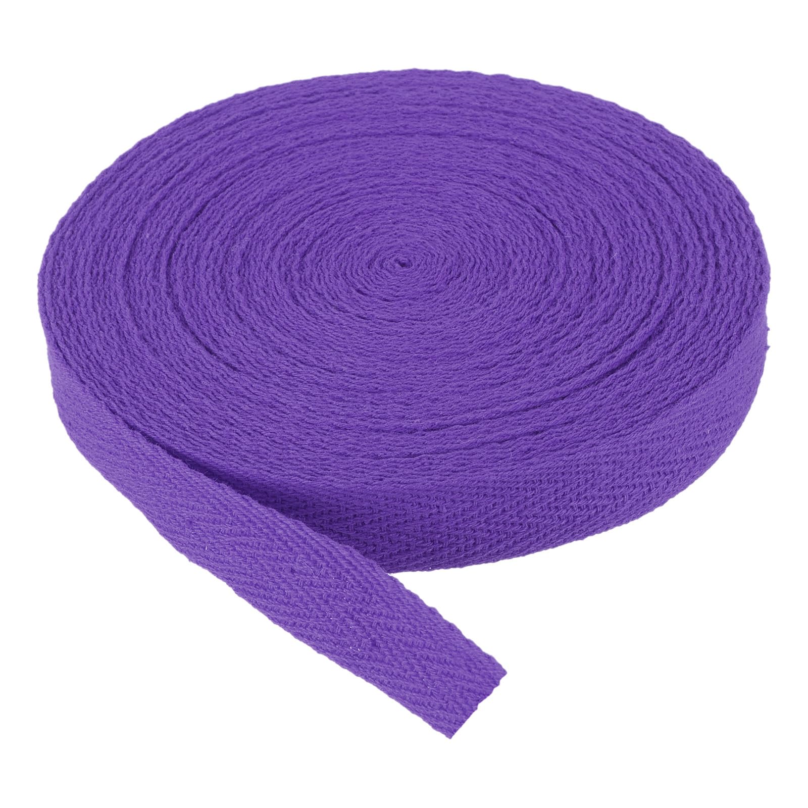 PATIKIL Cotton Twill Tape 15mm(5/8") 9m(10 Yards) Cotton Ribbon Bias Binding Tape Herringbone Webbing Trim for Sewing Gift Wrapping DIY Lavender
