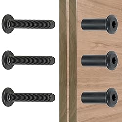 Xrfoiniu 100 Sets Nuts and Bolts Set - M6x35mm