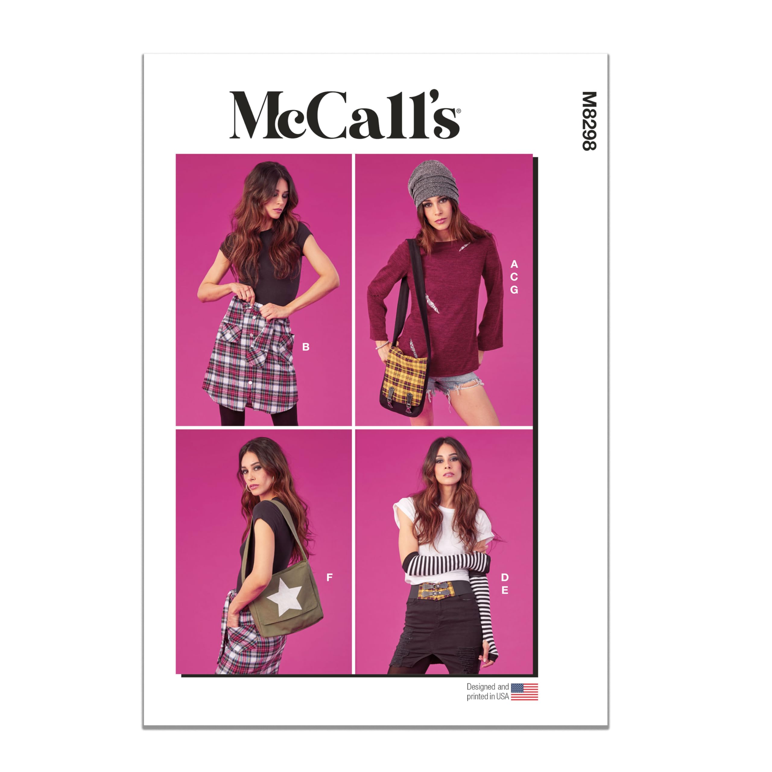 McCall's M8298ZZ UNDEFINED Accessories ZZ (L-XL-XXL)