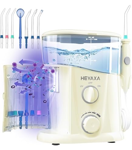 Amazon.com: HEYAXA Water Dental Flosser for Teeth Cleaning with