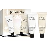 philosophy in good hands multi-restorative hand cream - with vitamin C & niacinamide - plumps & smoothes crepey skin - reduces the appearance of dark spots - transfer-proof & non-greasy formula