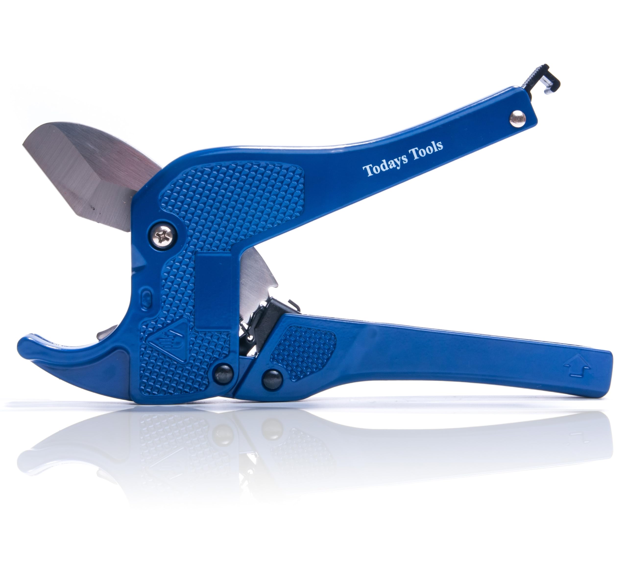 JDBrands Plastic Pipe Cutter, Ratchet-Style PVC Cutter for 42mm PEX, PVC, and PPR Pipes – High-Quality Pipe Shear Tool for Home Use and Maintenance Professionals