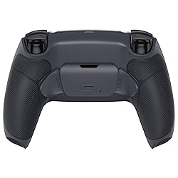 eXtremeRate Dark Gray Rubberized Grip Programable
