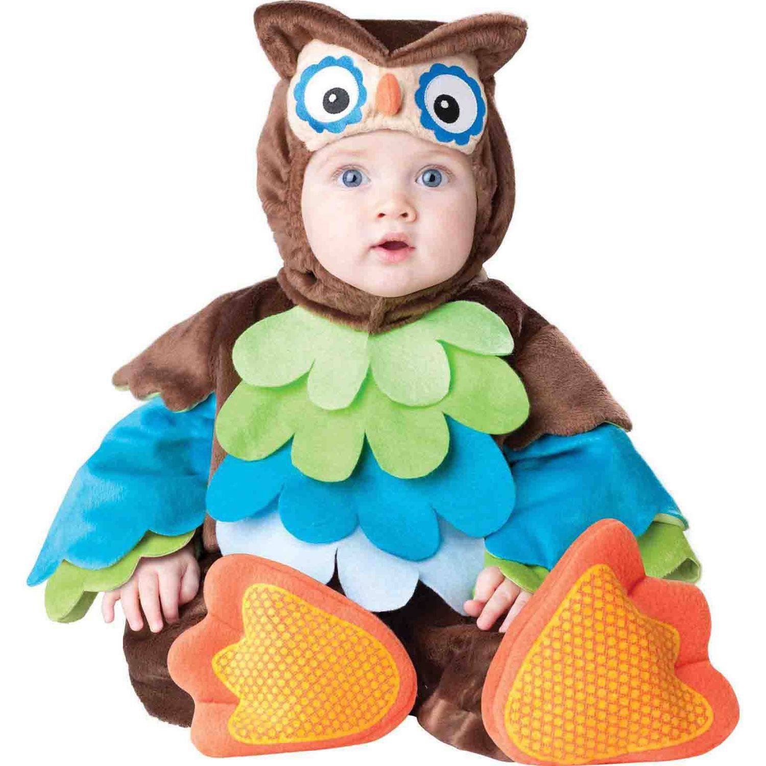 Fun World Unisex Baby Costumes What Hoot Owl Infant-and-toddler-costumes, Brown, X-Small US Image