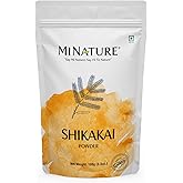 Shikakai Powder by mi nature | Hair Conditioner & Cleanser| Frizzy Hair |For Men & Women Hair Pack|Suitable for All Hair Type