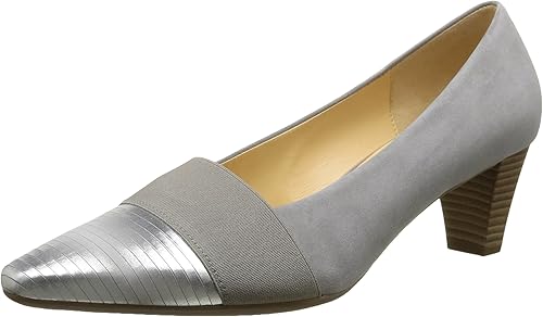 gabor grey court shoes