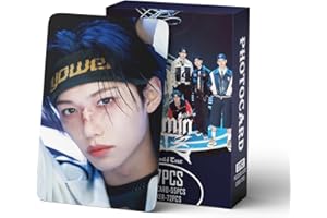 Baosai 127PCS Lomo Cards Photocards for Fan Collection(55PCS Photocards +72PCS Stickers)