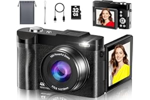 Digital Camera,Maxmango UHD Autofocus Vlogging Camera with 16X Digital Zoom,2.8 inch 180° Flip Screen Compact Travel Camera w