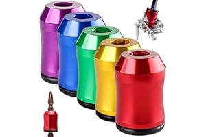 5PCS Magnetic Screw Ring Holder, Magnetic Bit Holder Screw Catcher, Removable Magnetizer Ring Screwdriver Accessory Suitable 