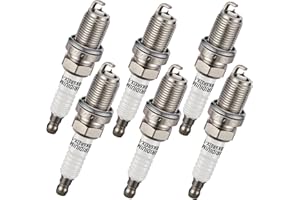 BDFHYK Set of 6 Iridium Spark Plug Compatible with Dodge Nitro Ram 1500 Dakota, Compatible with Jeep Commander Liberty Grand Cherokee,Raider,3.7L 4.7L V6 V8,Engine Replacement for 4504 PK20TT