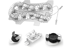 SUMNEW 【Upgraded】Dryer Heating Element for Samsung，DC47-00019A Heating Element for Samsung Dryer,dv42h3000ew/a3 dv42h5000ew/a3 Dryer Parts, Including DC96-00887A, DC47-00016A, DC47-00018A