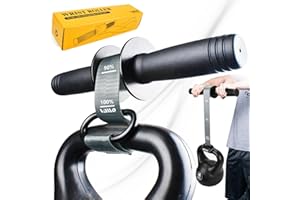 VAIIO Forearm Strengthener and Wrist Roller with Quick Locking Mechanism - Durable PVC Anti-Slip Grip Handles - Perfect for Men and Women - Ideal for Hand, Wrist, and Forearm Strength Training