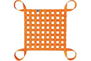 Thickening 1m/3.3in Cargo Lifting Net, Safety Straps, Lifting Net Straps for Hoist, Moving Straps for Lifting, Used in Constr