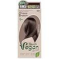 eZn Touch Ammonia-Free Hair Color (Choco Brown) - Permanent, Vegan, Cruelty-Free, No THB, No Phthalates, No Gluten, Up to 100% Gray Coverage