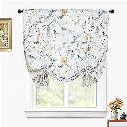 Leeva Tie-Up Balloon Window Shades for Living