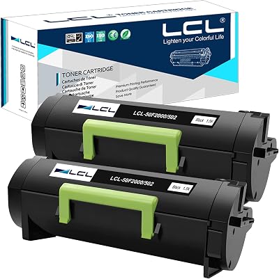 LCL 50F2000 50F000G 500G 502 Compatible Toner for Lexmark MS310 MS312 MS410