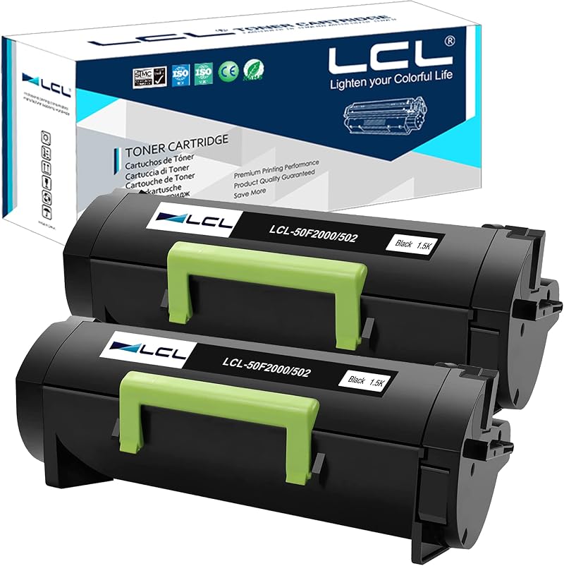 LCL 50F2000 50F000G 500G 502 Compatible Toner for Lexmark MS310 MS312 MS410