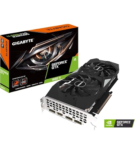 Amazon.com: GIGABYTE GeForce GTX 1660 Ti OC 6G 192-bit GDDR6