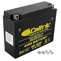 Caltric Agm Battery Compatible with Yamaha V-Max