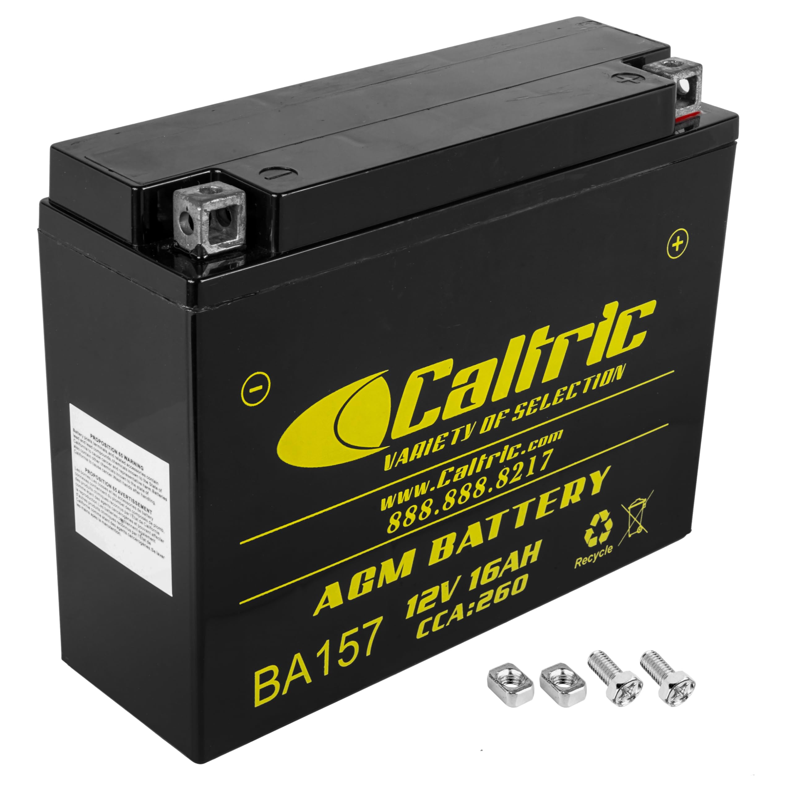Caltric Agm Battery Compatible with Yamaha V-Max