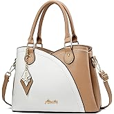DAINAOTM Purses and Handbags for Women Tote PU Leather Ladies Satchel Top Handle Crossbody Shoulder Bag | PU Leather, Ladies, Top Handle, Crossbody
