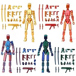 FoxVilla T13 Action Figure, Dummy13 3D Printed
