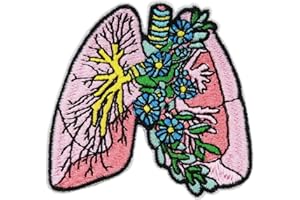 ROCKAPATCH Pulmonary Embroidered Iron On Patch