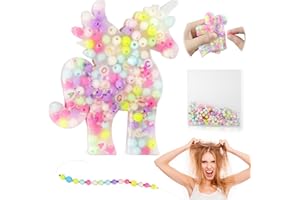 QETRABONE Skin Picking Fidget Toys for Picking Pad, ADHD Fidget Toys, Relax Anxiety Toy for Adults, DIY Making Beads Bracelet