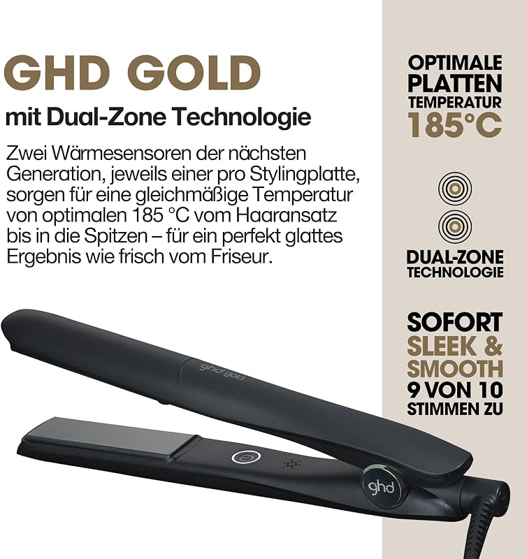 gold Glätteisen: Haarglätter & Multistyler, Sleek & Anti Frizz Finish