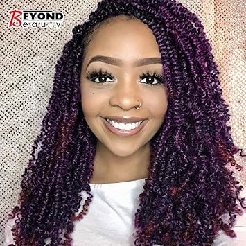 Amazon Com 3 Pack Spring Twist Ombre Colors Crochet Braids