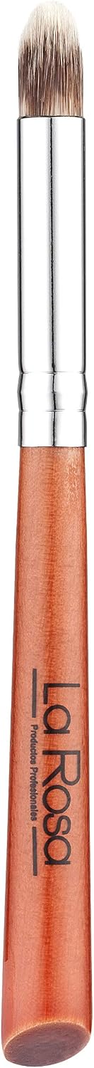 La Rosa Professional Wooden Round Eyeshadow Brush