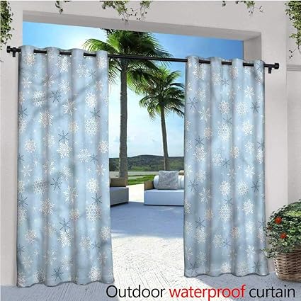 Amazon Com Warmfamily Winter Patio Curtains Cold Weather New