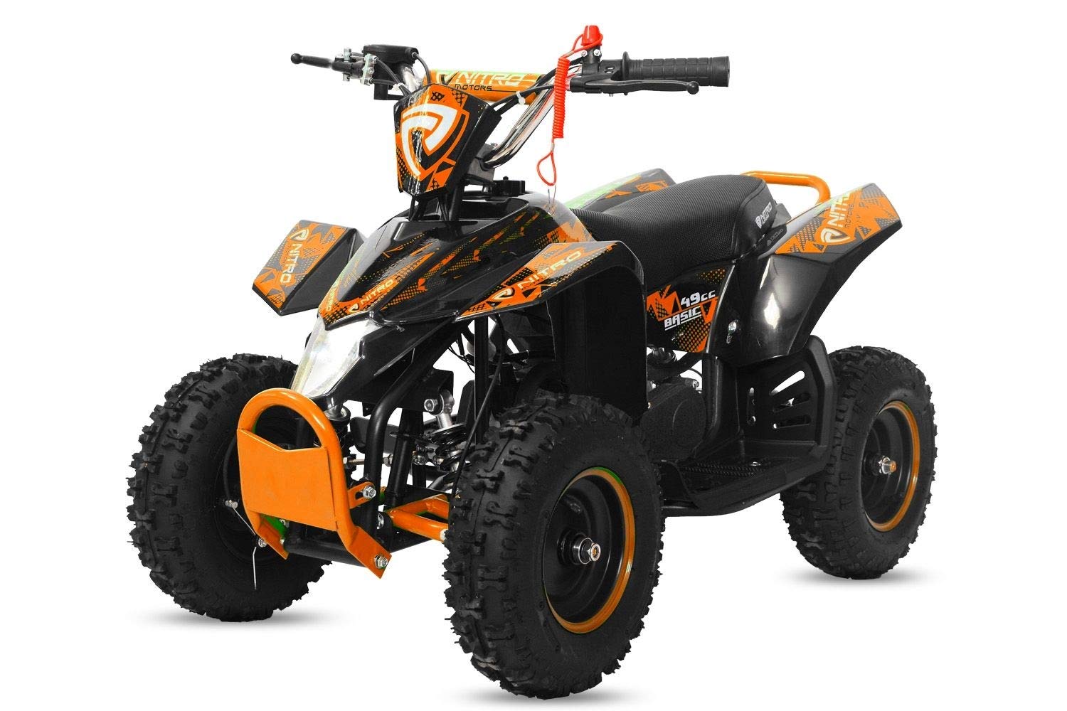 Madox Deluxe 49cc 6 Mont/&eacute; Noir et Orange